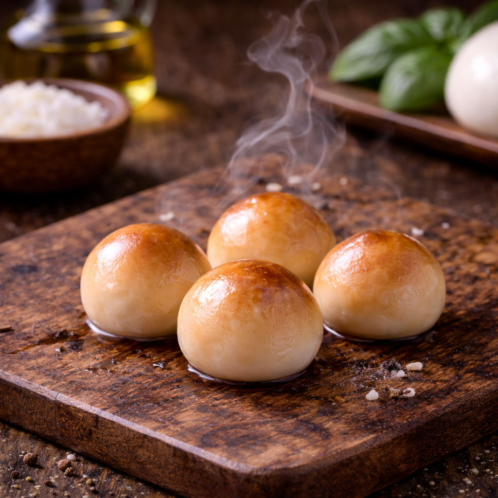 Mozzarella di Bufala Campana DOP Affumicata – Bocconcini 50gr